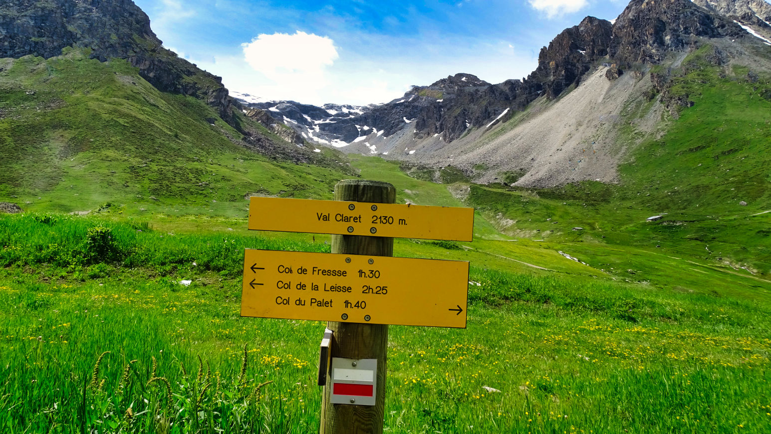 Le val Claret Tignes en Vanoie