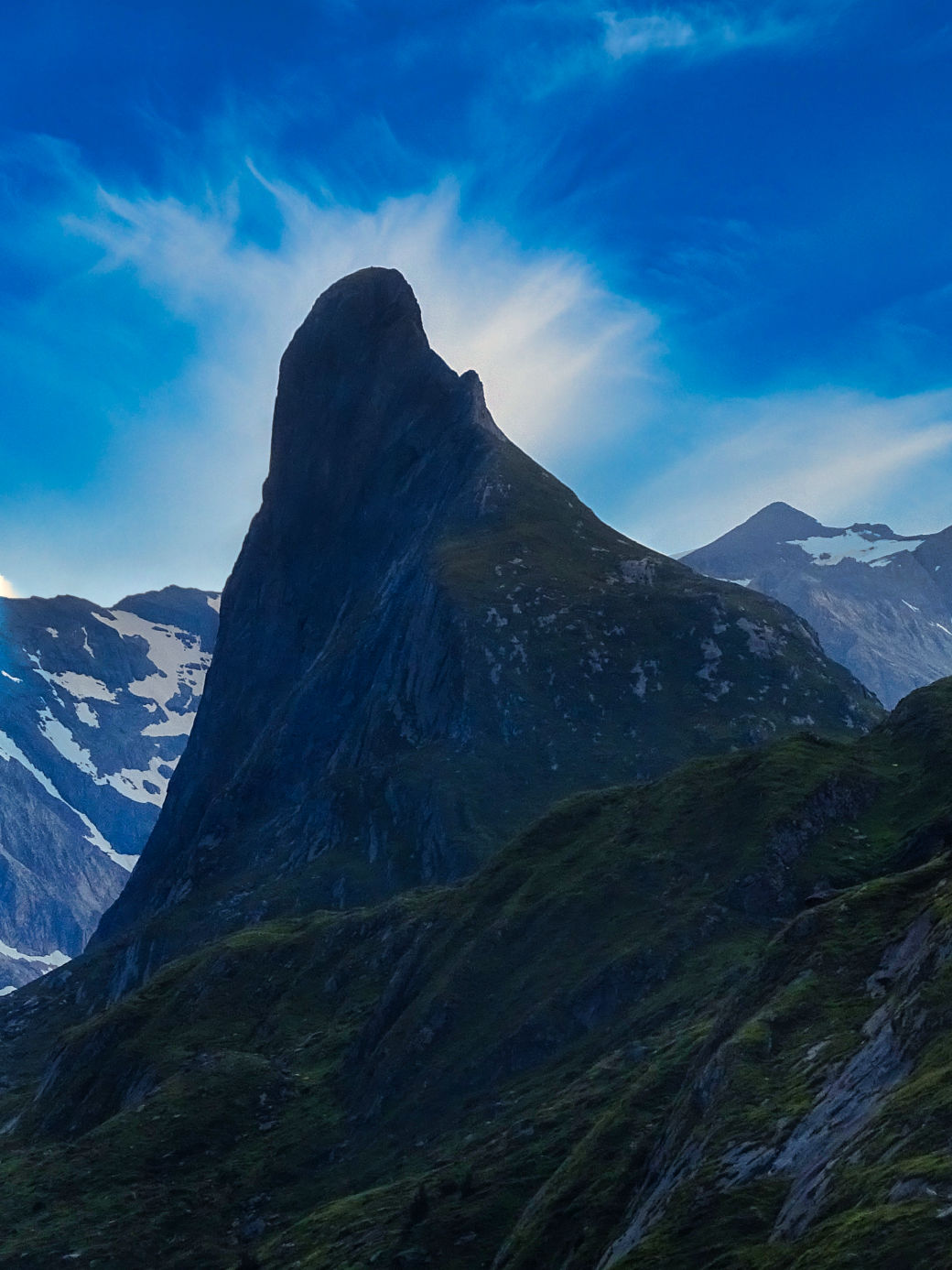 Aiguille de la Vanoise France parc national du massif  