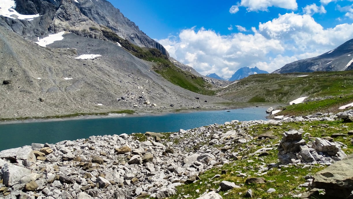 Lac long col de la Vanoise randonnée en Vanoise