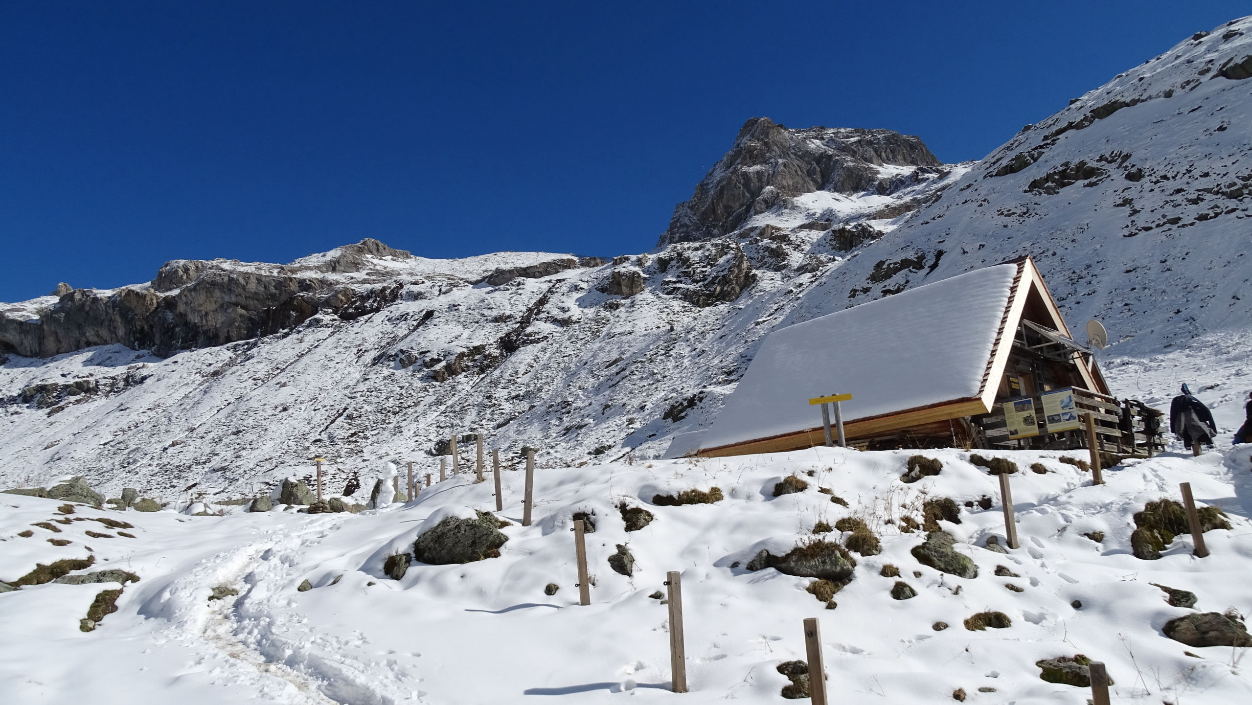 le refuge de Plaisance massif de la Vanoise 