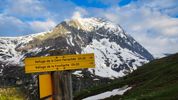Randonnée au fond d'Aussois en Vanoise
