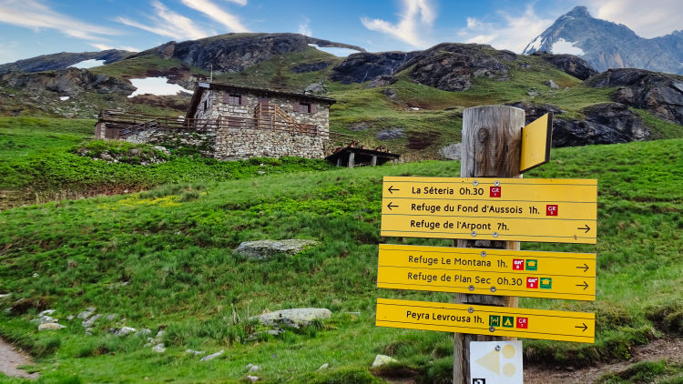 Randonnée au fond d'Aussois en Vanoise
