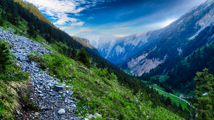 Randonnée au refuge des lacs Merlet en Vanoise