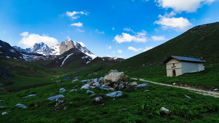Randonnée au refuge des lacs Merlet en Vanoise