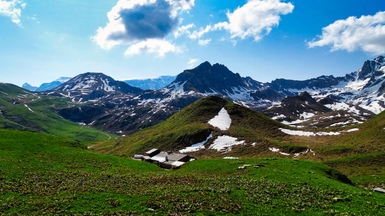 Randonnée au refuge des lacs Merlet en Vanoise