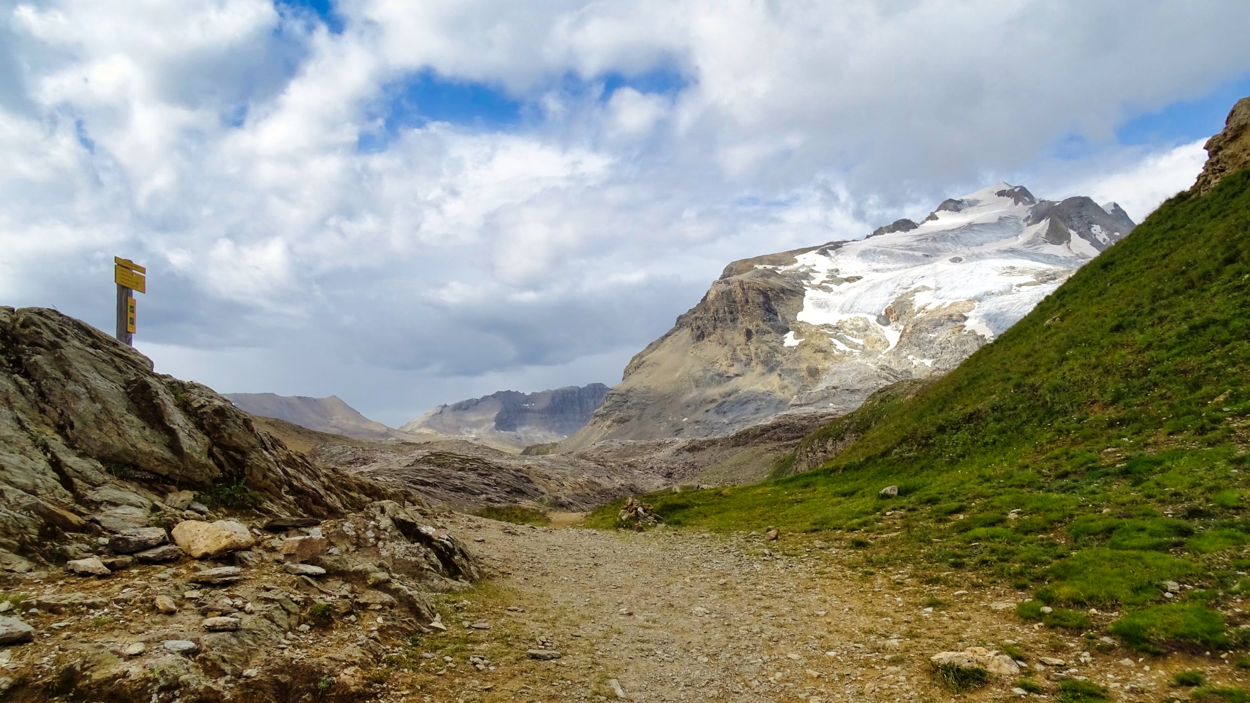 Le col de la Leisse Randonnée massif de la Vanoise