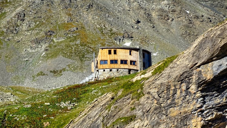 Randonnée au refuge Péclet Polset  en Vanoise