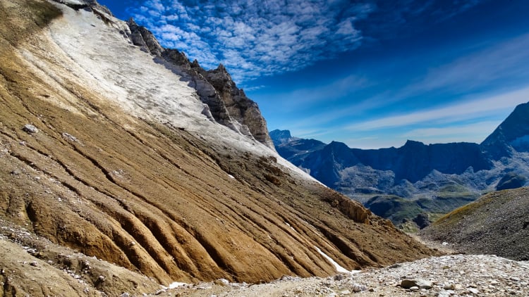 Randonnée au refuge Péclet Polset  en Vanoise
