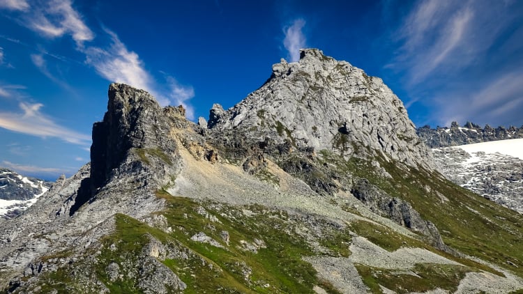 Randonnée au refuge Péclet Polset  en Vanoise