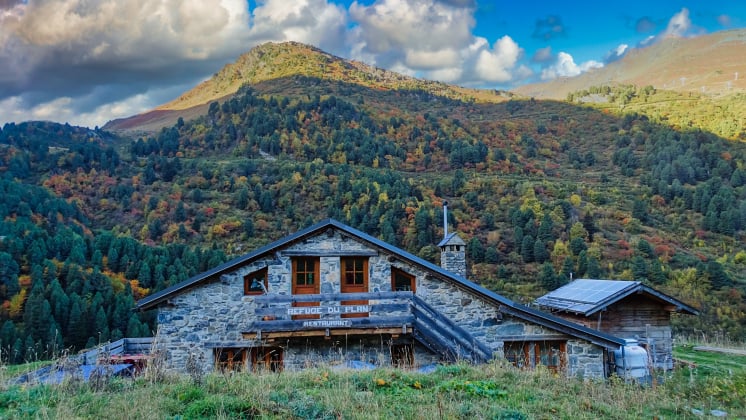 Le refuge du Plan en Vanoise 
