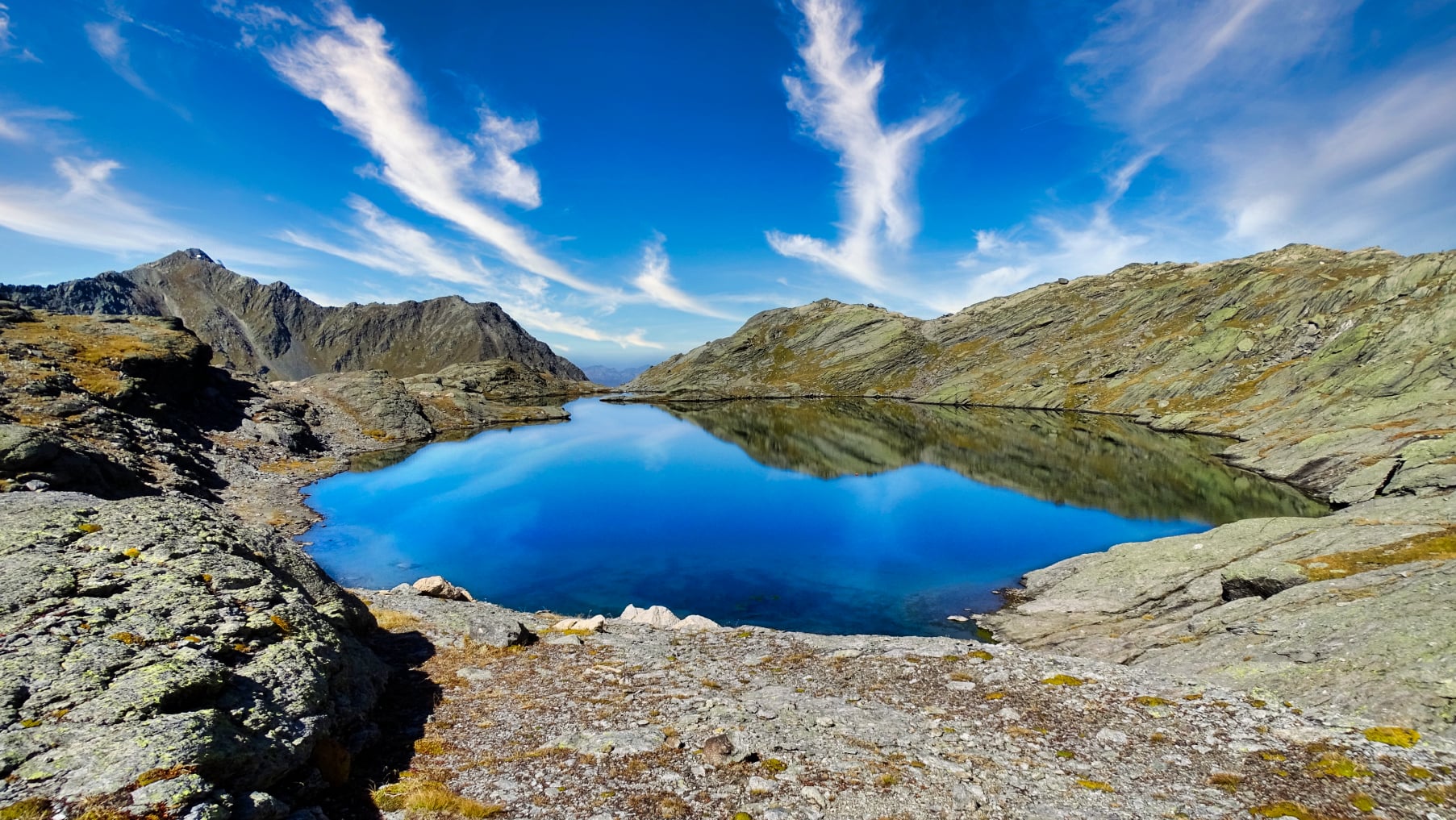 Le lac du Mont Coua randonnée en Vanoise