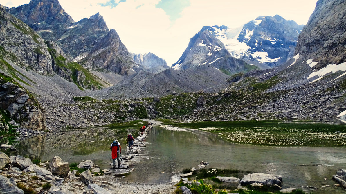 Lac des Vaches massif de la Vanoise